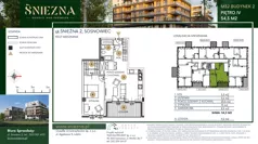 2 pokoje, mieszkanie 54,30 m², piętro 4, oferta nr B32, Śnieżna - Osiedle nad Przemszą, Sosnowiec, Pogoń, ul. Śnieżna 2