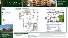 4 pokoje, mieszkanie 89,90 m², piętro 4, oferta nr B33, Śnieżna - Osiedle nad Przemszą, Sosnowiec, Pogoń, ul. Śnieżna 2