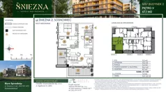 3 pokoje, mieszkanie 67,10 m², piętro 5, oferta nr B37, Śnieżna - Osiedle nad Przemszą, Sosnowiec, Pogoń, ul. Śnieżna 2