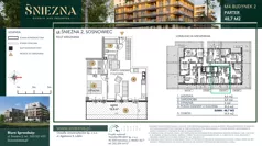 2 pokoje, mieszkanie 48,70 m², parter, oferta nr B04, Śnieżna - Osiedle nad Przemszą, Sosnowiec, Pogoń, ul. Śnieżna 2