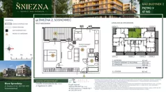 2 pokoje, mieszkanie 47,00 m², piętro 5, oferta nr B42, Śnieżna - Osiedle nad Przemszą, Sosnowiec, Pogoń, ul. Śnieżna 2