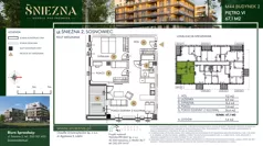 3 pokoje, mieszkanie 67,10 m², piętro 6, oferta nr B44, Śnieżna - Osiedle nad Przemszą, Sosnowiec, Pogoń, ul. Śnieżna 2