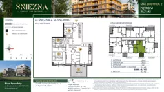 2 pokoje, mieszkanie 48,70 m², piętro 6, oferta nr B46, Śnieżna - Osiedle nad Przemszą, Sosnowiec, Pogoń, ul. Śnieżna 2