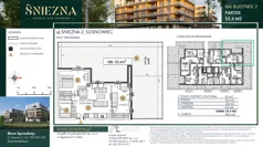 3 pokoje, mieszkanie 53,40 m², parter, oferta nr B06, Śnieżna - Osiedle nad Przemszą, Sosnowiec, Pogoń, ul. Śnieżna 2