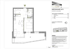 2 pokoje, mieszkanie 42,70 m², piętro 1, oferta nr M10, Royal Garden, Rzeszów, Miłocin, ul. Technologiczna