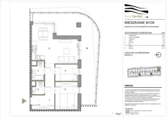 3 pokoje, mieszkanie 52,62 m², piętro 2, oferta nr M109, Royal Garden, Rzeszów, Miłocin, ul. Technologiczna