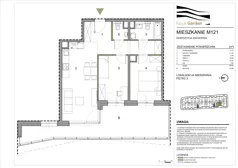 3 pokoje, mieszkanie 59,25 m², piętro 3, oferta nr M121, Royal Garden, Rzeszów, Miłocin, ul. Technologiczna