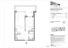 2 pokoje, mieszkanie 42,76 m², piętro 4, oferta nr M125, Royal Garden, Rzeszów, Miłocin, ul. Technologiczna