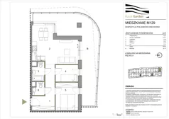 3 pokoje, mieszkanie 52,62 m², piętro 4, oferta nr M129, Royal Garden, Rzeszów, Miłocin, ul. Technologiczna