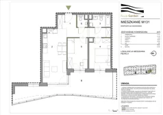 3 pokoje, mieszkanie 59,25 m², piętro 4, oferta nr M131, Royal Garden, Rzeszów, Miłocin, ul. Technologiczna