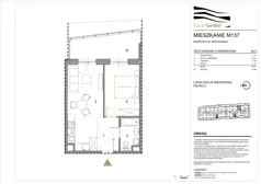 2 pokoje, mieszkanie 38,74 m², piętro 5, oferta nr M137, Royal Garden, Rzeszów, Miłocin, ul. Technologiczna