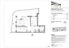 3 pokoje, mieszkanie 58,30 m², piętro 1, oferta nr M14, Royal Garden, Rzeszów, Miłocin, ul. Technologiczna