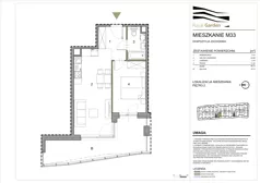 2 pokoje, mieszkanie 40,77 m², piętro 2, oferta nr M33, Royal Garden, Rzeszów, Miłocin, ul. Technologiczna