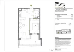 2 pokoje, mieszkanie 43,28 m², piętro 3, oferta nr M36, Royal Garden, Rzeszów, Miłocin, ul. Technologiczna