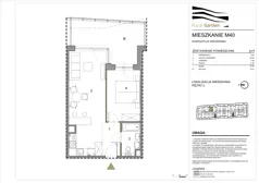 2 pokoje, mieszkanie 43,38 m², piętro 3, oferta nr M40, Royal Garden, Rzeszów, Miłocin, ul. Technologiczna