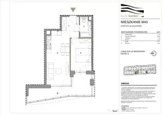 2 pokoje, mieszkanie 40,77 m², piętro 3, oferta nr M45, Royal Garden, Rzeszów, Miłocin, ul. Technologiczna