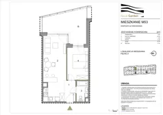 2 pokoje, mieszkanie 43,38 m², piętro 4, oferta nr M53, Royal Garden, Rzeszów, Miłocin, ul. Technologiczna