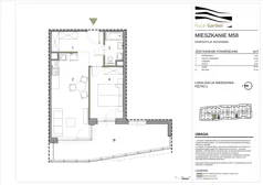 2 pokoje, mieszkanie 42,70 m², piętro 5, oferta nr M58, Royal Garden, Rzeszów, Miłocin, ul. Technologiczna