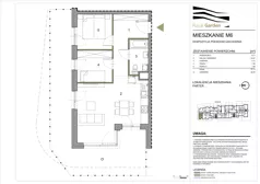 3 pokoje, mieszkanie 53,14 m², parter, oferta nr M6, Royal Garden, Rzeszów, Miłocin, ul. Technologiczna