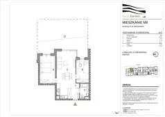 3 pokoje, mieszkanie 56,38 m², parter, oferta nr M8, Royal Garden, Rzeszów, Miłocin, ul. Technologiczna