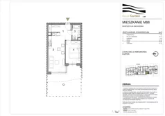 2 pokoje, mieszkanie 42,46 m², parter, oferta nr M88, Royal Garden, Rzeszów, Miłocin, ul. Technologiczna
