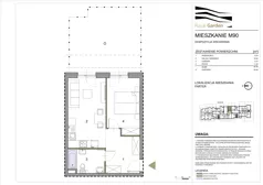 2 pokoje, mieszkanie 42,25 m², parter, oferta nr M90, Royal Garden, Rzeszów, Miłocin, ul. Technologiczna
