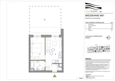2 pokoje, mieszkanie 33,17 m², parter, oferta nr M91, Royal Garden, Rzeszów, Miłocin, ul. Technologiczna