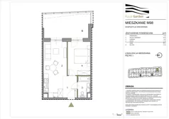 2 pokoje, mieszkanie 38,81 m², piętro 1, oferta nr M98, Royal Garden, Rzeszów, Miłocin, ul. Technologiczna