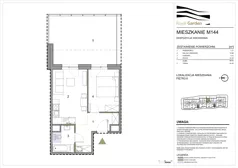 2 pokoje, mieszkanie 36,43 m², piętro 6, oferta nr M144, Royal Garden, Rzeszów, Miłocin, ul. Technologiczna
