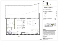 3 pokoje, mieszkanie 59,42 m², piętro 6, oferta nr M145, Royal Garden, Rzeszów, Miłocin, ul. Technologiczna