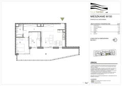 3 pokoje, mieszkanie 65,37 m², piętro 7, oferta nr M150, Royal Garden, Rzeszów, Miłocin, ul. Technologiczna