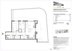4 pokoje, mieszkanie 67,33 m², piętro 7, oferta nr M153, Royal Garden, Rzeszów, Miłocin, ul. Technologiczna