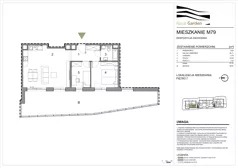 3 pokoje, mieszkanie 57,05 m², piętro 7, oferta nr M79, Royal Garden, Rzeszów, Miłocin, ul. Technologiczna