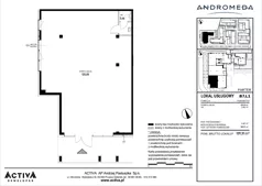 Lokal użytkowy 129,31 m², oferta nr B7.L1, Andromeda - lokale usługowe, Rotmanka, ul. Gerberowa 2
