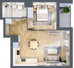2 pokoje, mieszkanie 43,76 m², piętro 7, oferta nr 7A091, Ursus Centralny, Warszawa, Ursus, Szamoty, ul. Kazimierza Gierdziejewskiego