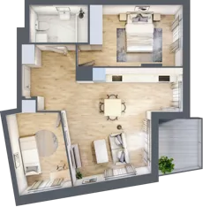 3 pokoje, mieszkanie 58,56 m², piętro 5, oferta nr 7A031, Ursus Centralny, Warszawa, Ursus, Szamoty, ul. Kazimierza Gierdziejewskiego