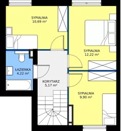 Dom 101,71 m², oferta nr 59_01A, Nowe Warzymice VII, Rajkowo, ul. Spacerowa