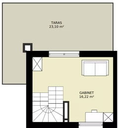 Dom 101,71 m², oferta nr 59_01A, Nowe Warzymice VII, Rajkowo, ul. Spacerowa