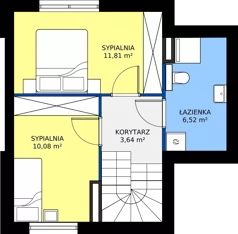 Dom 89,70 m², oferta nr 95_01A, Nowe Warzymice VII, Rajkowo, ul. Spacerowa