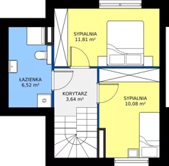 Dom 89,70 m², oferta nr 96_02B, Nowe Warzymice VII, Rajkowo, ul. Spacerowa