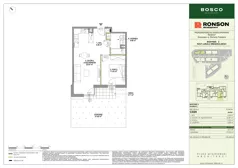 2 pokoje, mieszkanie 45,06 m², parter, oferta nr C024, BOSCO, Warszawa, Białołęka, Białołęka Dworska, ul. Romana Palestera
