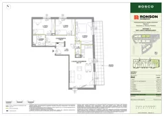 4 pokoje, mieszkanie 84,54 m², piętro 1, oferta nr E062, BOSCO, Warszawa, Białołęka, Białołęka Dworska, ul. Romana Palestera