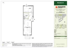 2 pokoje, mieszkanie 45,27 m², piętro 1, oferta nr E065, BOSCO, Warszawa, Białołęka, Białołęka Dworska, ul. Romana Palestera