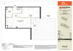 2 pokoje, mieszkanie 48,03 m², piętro 1, oferta nr A14, Halo Bemowo, Warszawa, Bemowo, Koło, ul. Marynin