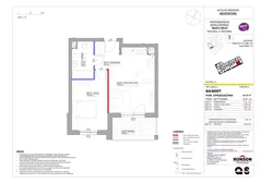 2 pokoje, mieszkanie 39,88 m², piętro 2, oferta nr B16/A007, Miasto Moje, Warszawa, Białołęka, Żerań, ul. Marywilska 62