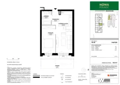2 pokoje, mieszkanie 38,34 m², parter, oferta nr 5A-06, Nowa Północ 2A, Szczecin, Północ, Stołczyn, ul. Sobola