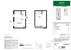 3 pokoje, mieszkanie 58,96 m², piętro 2, oferta nr 5A-17, Nowa Północ 2A, Szczecin, Północ, Stołczyn, ul. Sobola