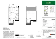 3 pokoje, mieszkanie 62,17 m², piętro 2, oferta nr 5B-18, Nowa Północ 2A, Szczecin, Północ, Stołczyn, ul. Sobola