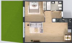2 pokoje, mieszkanie 55,37 m², parter, oferta nr 5.3, Osiedle Ozon - Etap VII, Kraków, Prądnik Biały, Górka Narodowa, ul. Stefana Banacha/ul. Fryderyka Schillinga