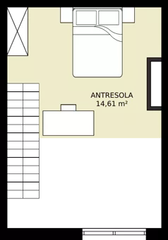1 pokój, mieszkanie 26,51 m², piętro 4, oferta nr L 4_M07, Clou Lindego, Kraków, Bronowice, ul. Samuela Bogumiła Lindego 5